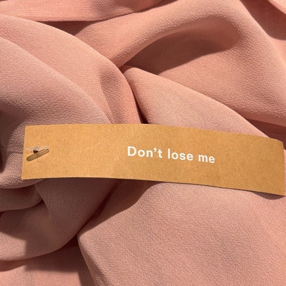 REFORMATION Sz L Blush Winslow Dolman Kimono Sleeve Crepe Wrap Maxi Dress NEW - Picture 14 of 16